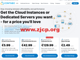 #黑五# Contabo VPS 服务器免设置费,多地区五折优惠!