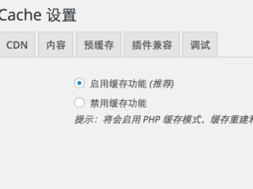 Wordpress缓存加速插件WP Super Cache的设置