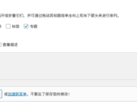 WordPress导航菜单添加nofollow的办法