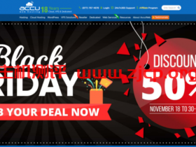 #黑五#accuwebhosting:首购丹佛机房终身50%的折扣,月付$3.8起
