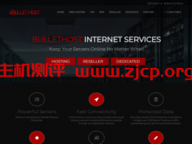 Bullethost:保加利亚vps,1核/512MB内存/10GB SSD硬盘/不限流量/100Mbps端口,$1.8/月起