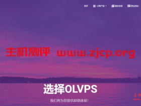 OLVPS:104元/月/1GB内存/50GB空间/2TB流量/1Gbps端口/KVM/伯力