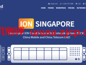 Krypt ION:$35/月/2GB内存/25GB SSD空间/500GB流量/20Mbps-30Mbps端口/KVM/圣何塞CN2 GIA
