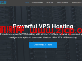 Hositng Bot:$20/年/2核/512MB内存/20GB SSD空间/500GB流量/1Gbps端口/KVM/洛杉矶QN