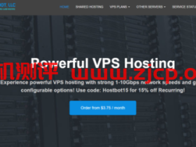 Hositng Bot：$20/年/2核/512MB内存/20GB SSD空间/500GB流量/1Gbps端口/KVM/洛杉矶QN