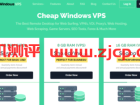 CheapWindowsVPS:$9/月KVM-4GB内存,50G SSD硬盘,1Gbps不限流量,9个机房