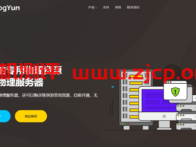 DogYun(狗云)全场独立服务器月减100元,香港服务器每月300元起