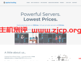 RepriseHosting:西雅图服务器$22.45/月起,免费双倍内存,带IPMI,支持支付宝