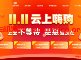 #黑五#无忧云:香港CN2云服务器全线5折优惠,国内100G高防套餐78元/月起