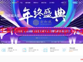 #12.12#云如故:山东100G高防无视CC服务器29元 一年只要348!E5 2690三线BGP高防物理机599元