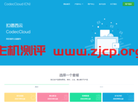 CodecCloud:296元/月/2核/4G内存/20GB SSD空间/10TB流量/300Mbps端口/KVM/青岛联通