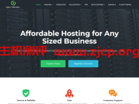 spryservers:凤凰城机房,VPS6折优惠,独立服务器7.5折优惠
