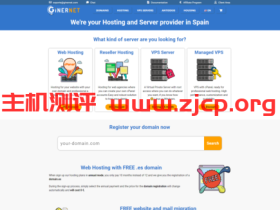 ginernet:西班牙vps,10Gbps大带宽,无视版权,€30/年,1G内存/1核/10gNVMe/1T流量