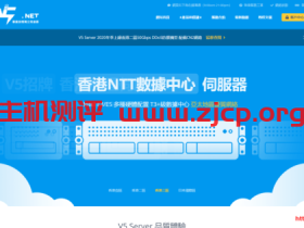 #促销#V5.NET:全新上线美国云服务器,首单七折,100M带宽,BGP+CN2,月付35元起