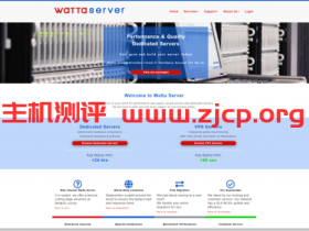 WattaServer：$24/年/1GB内存/10GB SSD空间/1TB流量/1Gbps端口/DDOS/KVM/西雅图/芝加哥/达拉斯