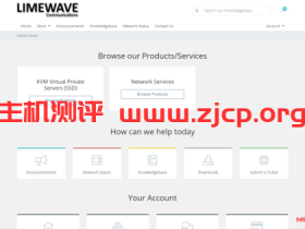 Limewave:2核/4G/20G SSD/1T流量/1Gbps/加拿大三网HE/月付$3.5