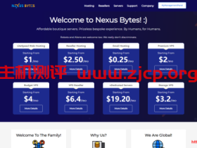 NexusBytes:AMD Ryzen澳大利亚高性能VPS上线/亚太地区全部8折/全场85折/$30.72/年起