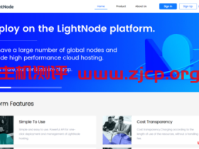 LightNode:香港、台湾、新加坡等亚洲多地机房,按小时计费,月付$7.71起,注册最高送$20