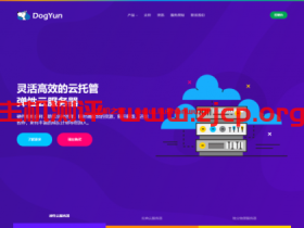 DogYun:11.11促销,动态云主机6折,经典云8折,充110送10元