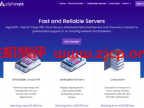 AlphaVPS:保加利亚独立服务器每月30欧元起
