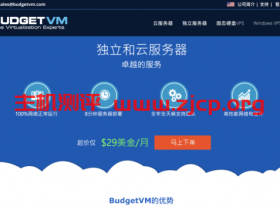 BUDGETVM-美国日本物理机,5折优惠,$40/月,1Gbps不限流量,E3-1231v3/16g内存/1T硬盘,1800G高防!