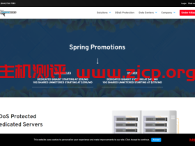 Sharktech:10Gbps端口/不限流量/美国、荷兰独立服务器/免费DDoS 防护60G/319 美元/月起