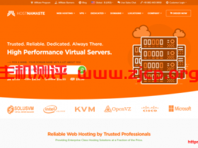 HostNamaste:美国独立日VPS优惠/1核1G/30GB/1Gbps不限流量/可选达拉斯和纽约机房/免费Windows系统/$24 /年