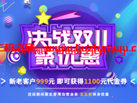 ZJI:双十一,自营服务器/阿里云专线服务器全部55折优惠,月付412元起,999元可获得1100元余额