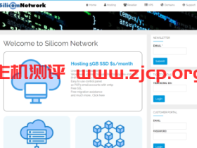 silicomnetwork:美国虚拟主机,SSD硬盘,不限空间、不限流量,年付12美金