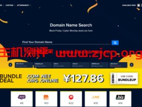 #黑五#dynadot:COM+NET+ORG+ONLINE域名,首年¥127.86打包注册