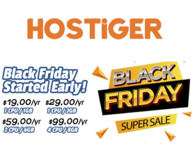 Hostigger:黑色星期五,1核/1G内存/20G SSD/1T流量/100M带宽,19美元/年,买两年送一年,支持支付宝,美国/土耳其/荷兰机房可选