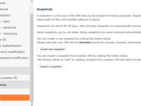 利用搬瓦工快照备份Snapshots和自动备份确保服务器数据安全