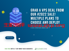 CloudCone:便宜美国vps,洛杉矶机房,1核/512MB内存/20GB硬盘/2TB流量/1Gbps端口,$9.99/年