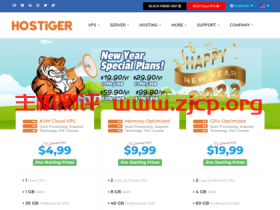 hostiger:美国便宜VPS,1核/1G内存/20G SSD/100M@1T流量,$19.9/年,可选土耳其/美国/荷兰