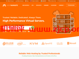 Hostnamaste:1核/1G/30G硬盘/1T/1Gbps/1IP/多国机房/OpenVZ 7,年付$20起