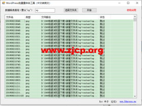 wordpress已上传的图片批量重命名的方法