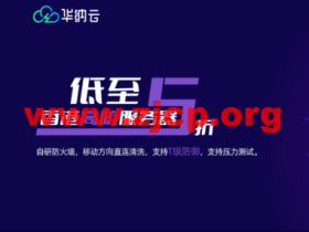 华纳云:香港高防免备案服务器,DDoS防御能力高达800G,CN2联通 移动 三线直达大陆; 支持压力测试,防御无效退款