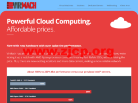 VirMach:便宜高防VPS,低至$5/月!NVMe SSD存储、支持Windows,可选美国/荷兰阿姆斯特丹/日本东京机房