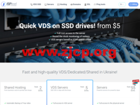 ISPlevel:全场VPS 45折优惠,1核/1GB内存/10G SSD硬盘/不限流量/200Mbps带宽,$2.25/月起,可选洛杉矶/荷兰/乌克兰/波兰等机房