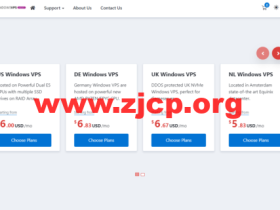 WindowsVPS:美国vps,1核/2G内存/25GB SSD硬盘/不限流量/1Gbps,$7/月起,可选美国/德国/英国/荷兰机房windows vps