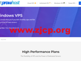 ProwHost:堪萨斯 windows vps,1核/6G内存/50G NVME硬盘/5TB流量/1Gbps带宽,$8.42/首月