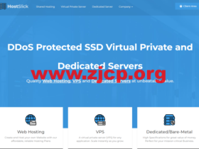 HostSlick:荷兰高防VPS,NVMe+Ryzen 9/双倍流量/DDOS防御,1核/1G内存/20G硬盘/2TB流量/1Gbps带宽,年付€19.99起