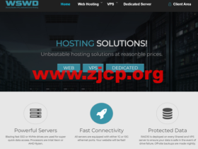 WSWD:美国洛杉矶VPS,1核/0.5G内存/10 GB NVMe/1Gbps@500GB流量,年付$30美元