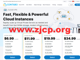 Contabo：美国vps，中部“圣路易斯”机房，原生ip，4核/8G/200G SSD或50 GB NVMe/200Mbps带宽起，月付€6.99，解锁tiktok等流媒体，简单测评