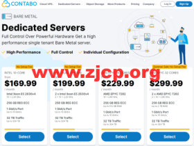 Contabo:美国vps,西部“西雅图”机房,原生ip,4核/8G/200G SSD或50 GB NVMe/200Mbps带宽起,月付€6.99,解锁tiktok等流媒体,简单测评