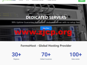 #抗投诉服务器#Formohost:泰国独立服务器,I3-3240/8G内存/500G硬盘/100M带宽不限流量,$180/月起