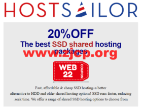 hostsailor:共享主机20%折扣,罗马尼亚/荷兰机房,无限域名,无限数据库,无限电子邮件账号,$0.95/月起