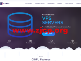 Cinfu:新用户五折优惠,免费按需 DDOS 保护高防VPS,OpenVZ虚拟架构,1核/2GB内存/50G硬盘/1Gbps带宽@不限流量,$3.76/月起