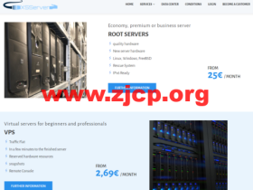 XSServer:荷兰vps,1核/2GB内存/20GB SSD硬盘/不限流量/100Mbps带宽,€2.69/月起