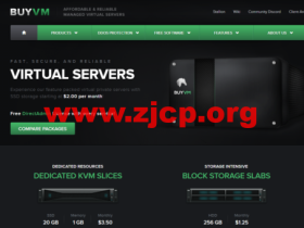 BuyVM:卢森堡机房,AMD Ryzen和NVME存储高性能VPS,1Gbps不限流量,$3.50/月起,原生ip解锁美区tiktok,简单测评